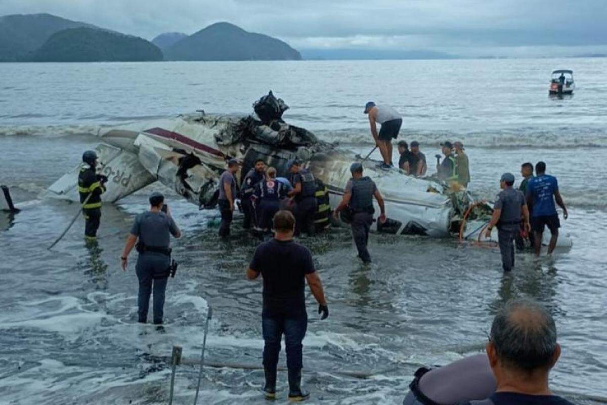 O jato estava em condições normais de aeronavegabilidade, mas não autorizado para operar como táxi aéreo.