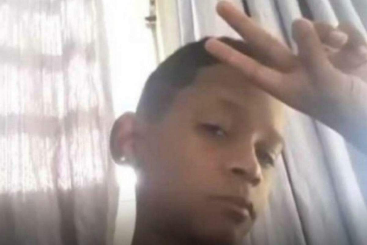 O adolescente Samuel Soares Marques, de 14 anos