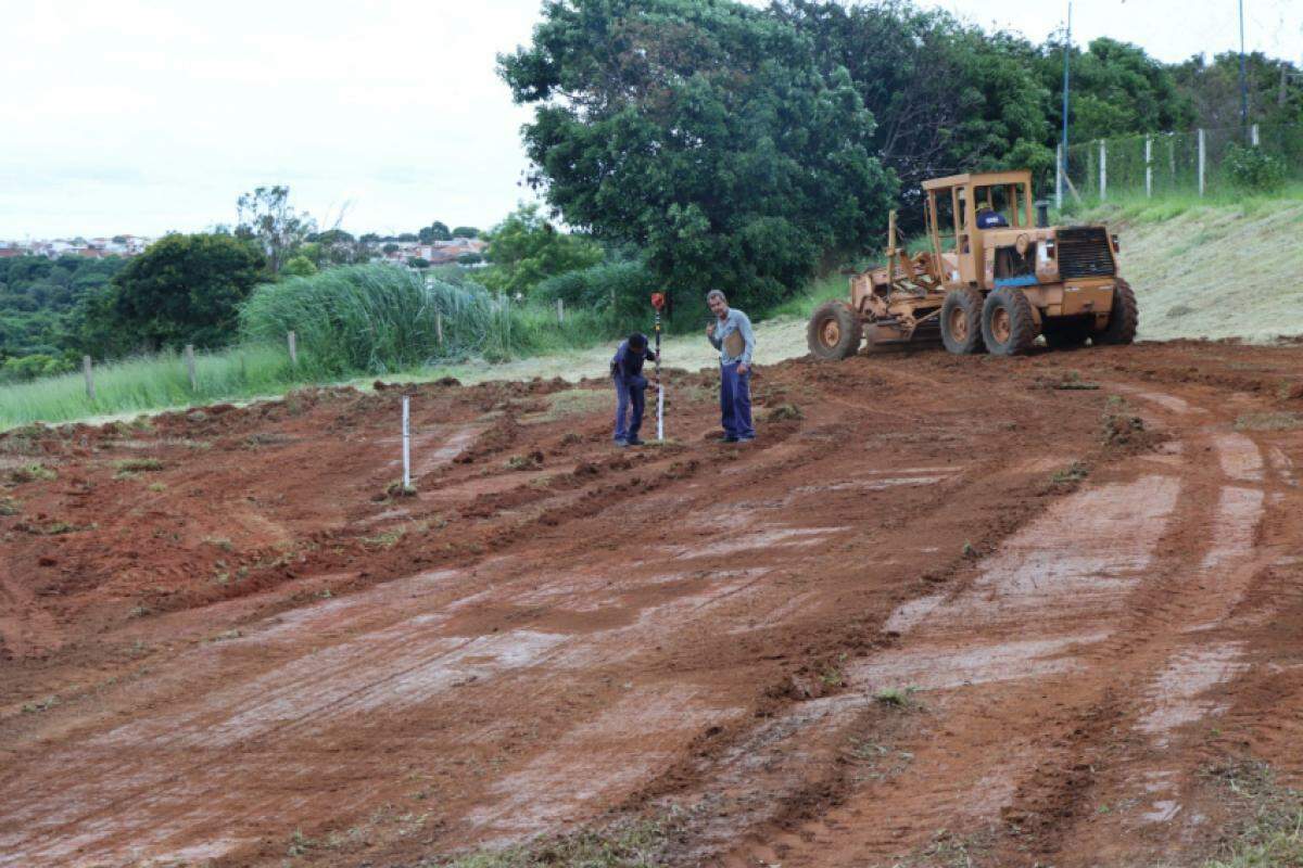 Início da construção do novo Centro Esportivo de Franca