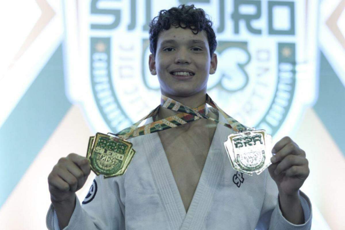 Heitor soma mais de 40 medalhas e sonha em vencer o Grand Slam