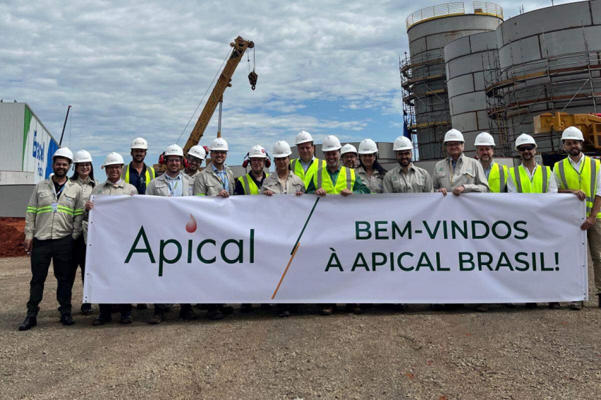 Visita às obras da Apical, mais uma empresa do Grupo RGE