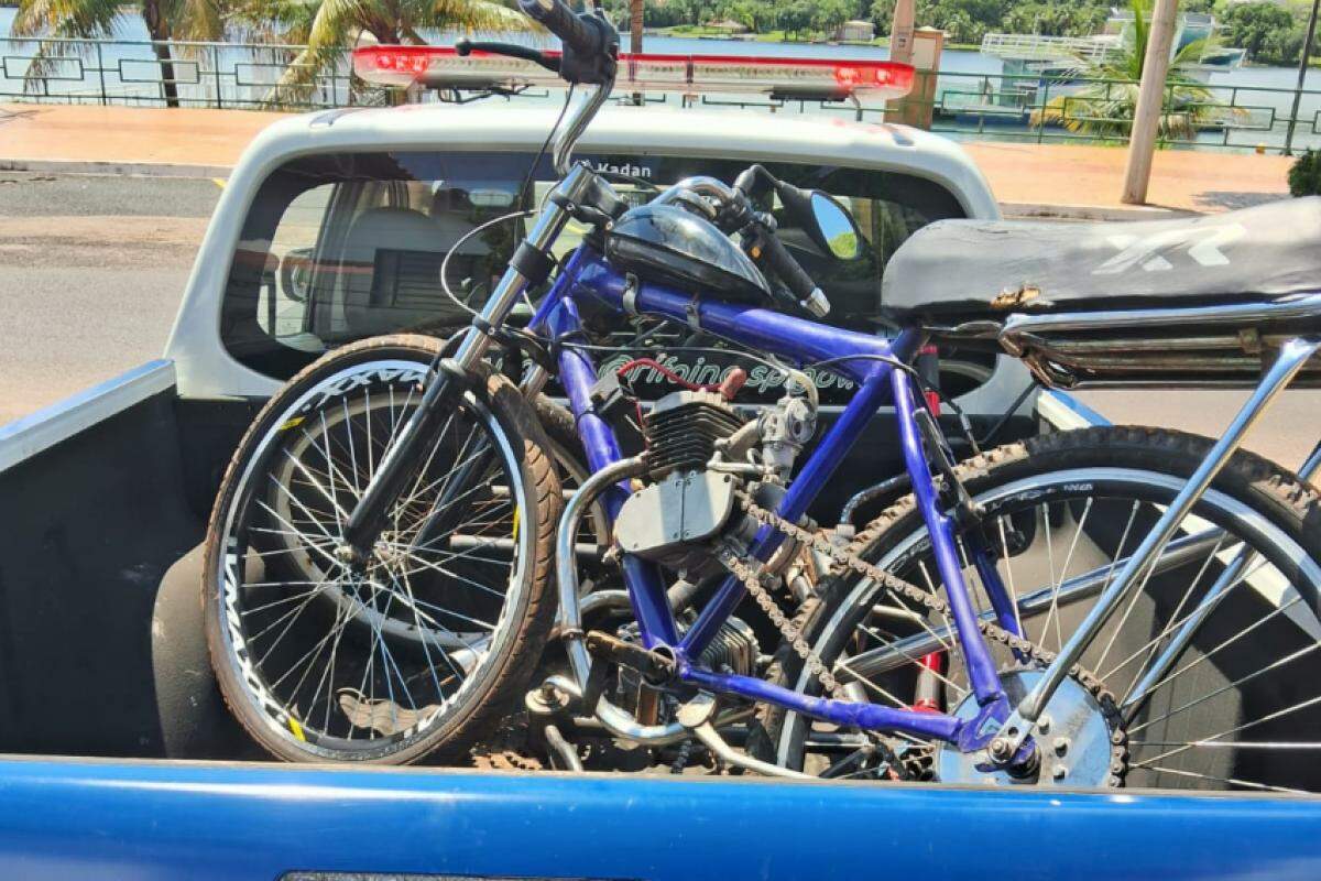 Bicicletas motorizadas furtadas do pátio do Detran em Rifaina foram recuperadas pela Guarda Civil Municipal