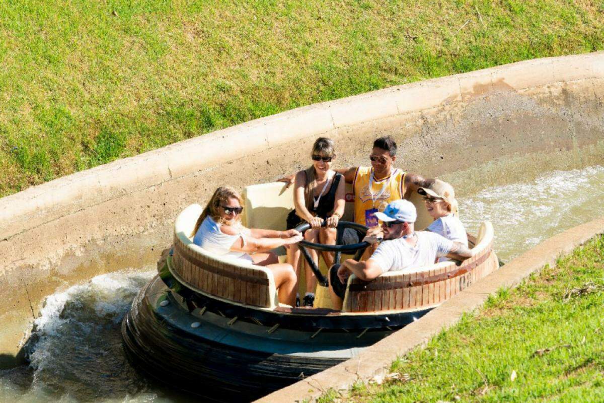 Parque temático tem atrações para toda a família