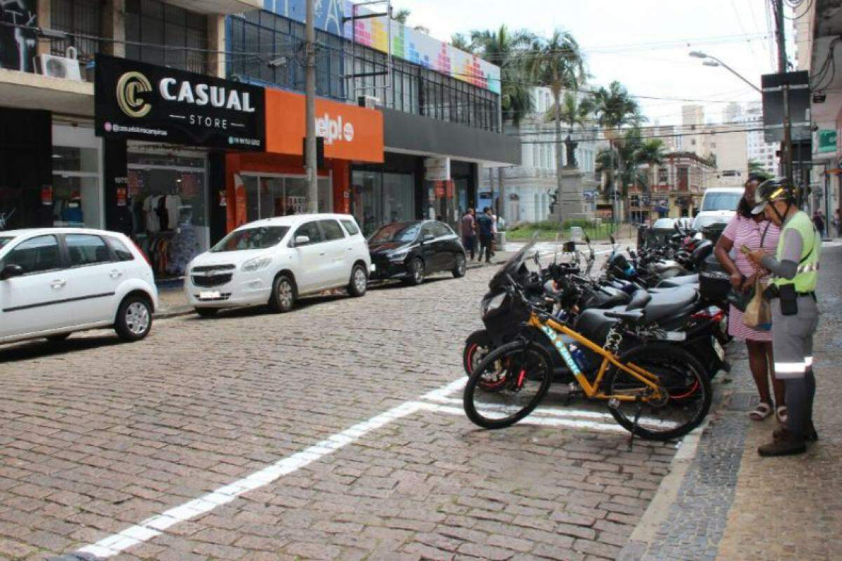 Novos vagas da Zona Azul, em Campinas 