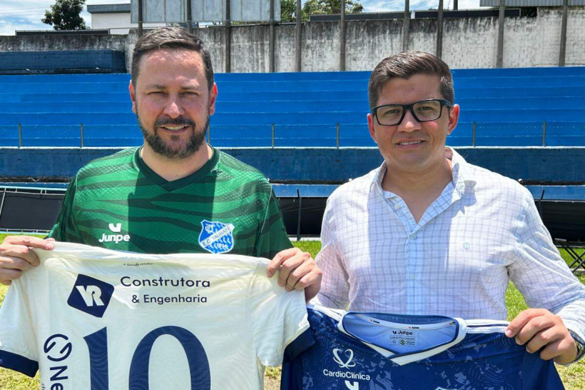 O presidente Hélio Marcondes e o CEO Vitor Pereira