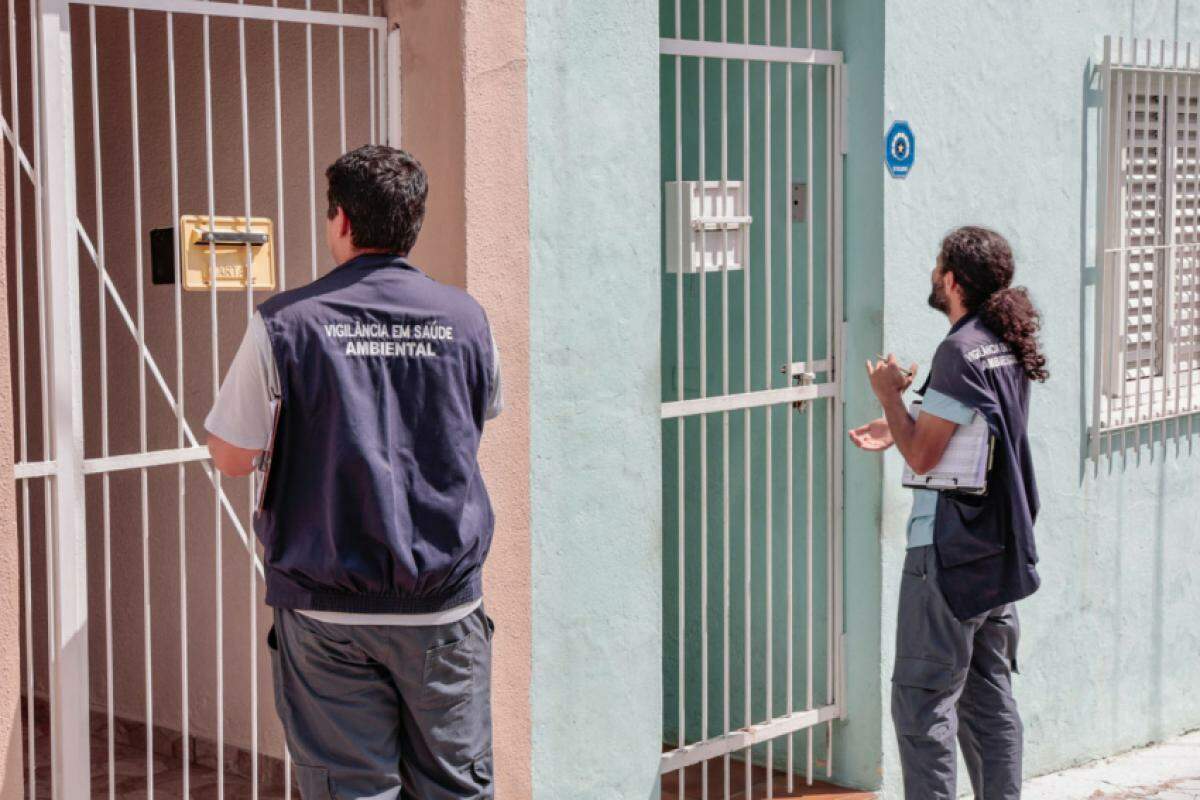 Todas as regiões serão visitadas. Agentes estão identificados