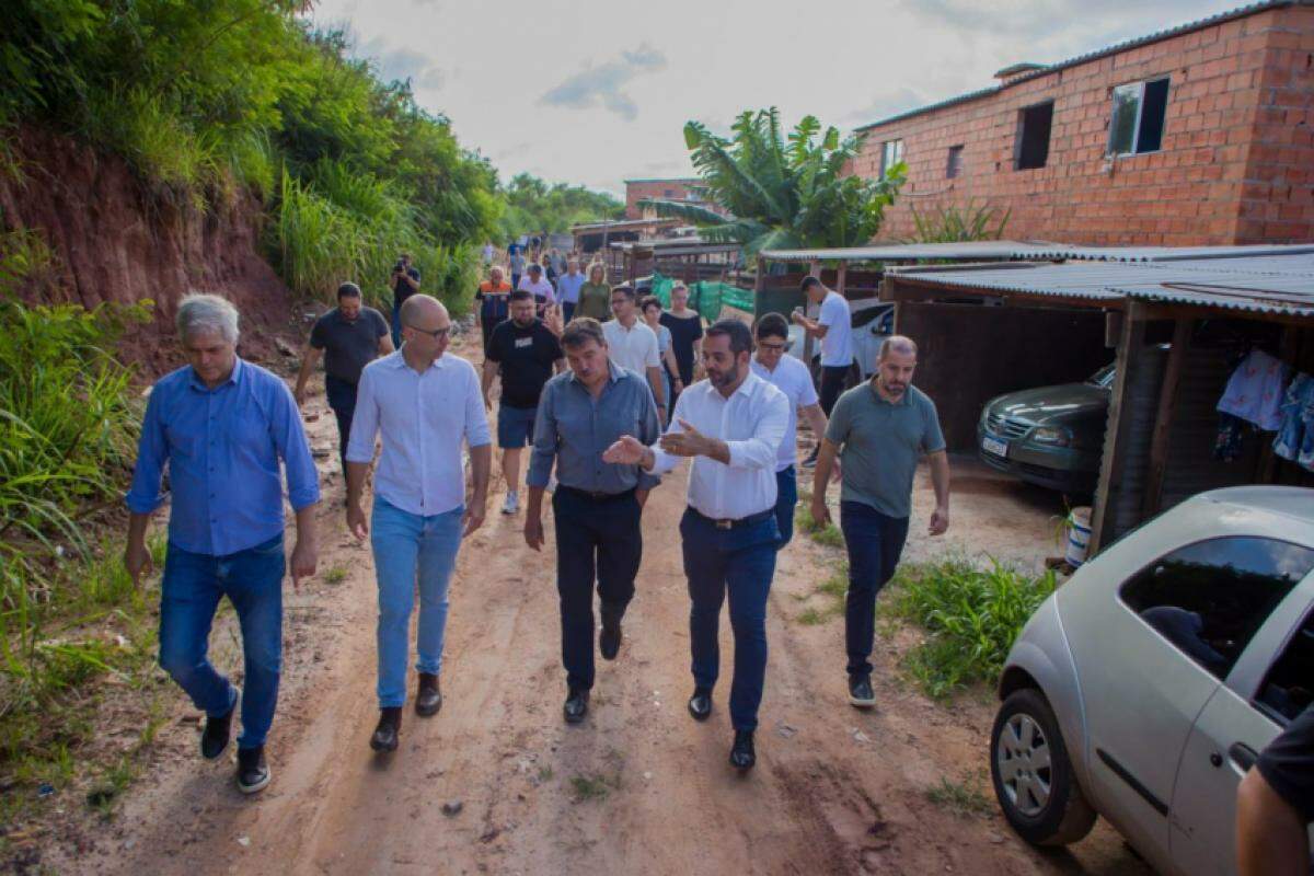 Objetivo da vistoria técnica foi avaliar os prejuízos causados pelas fortes chuvas da última semana