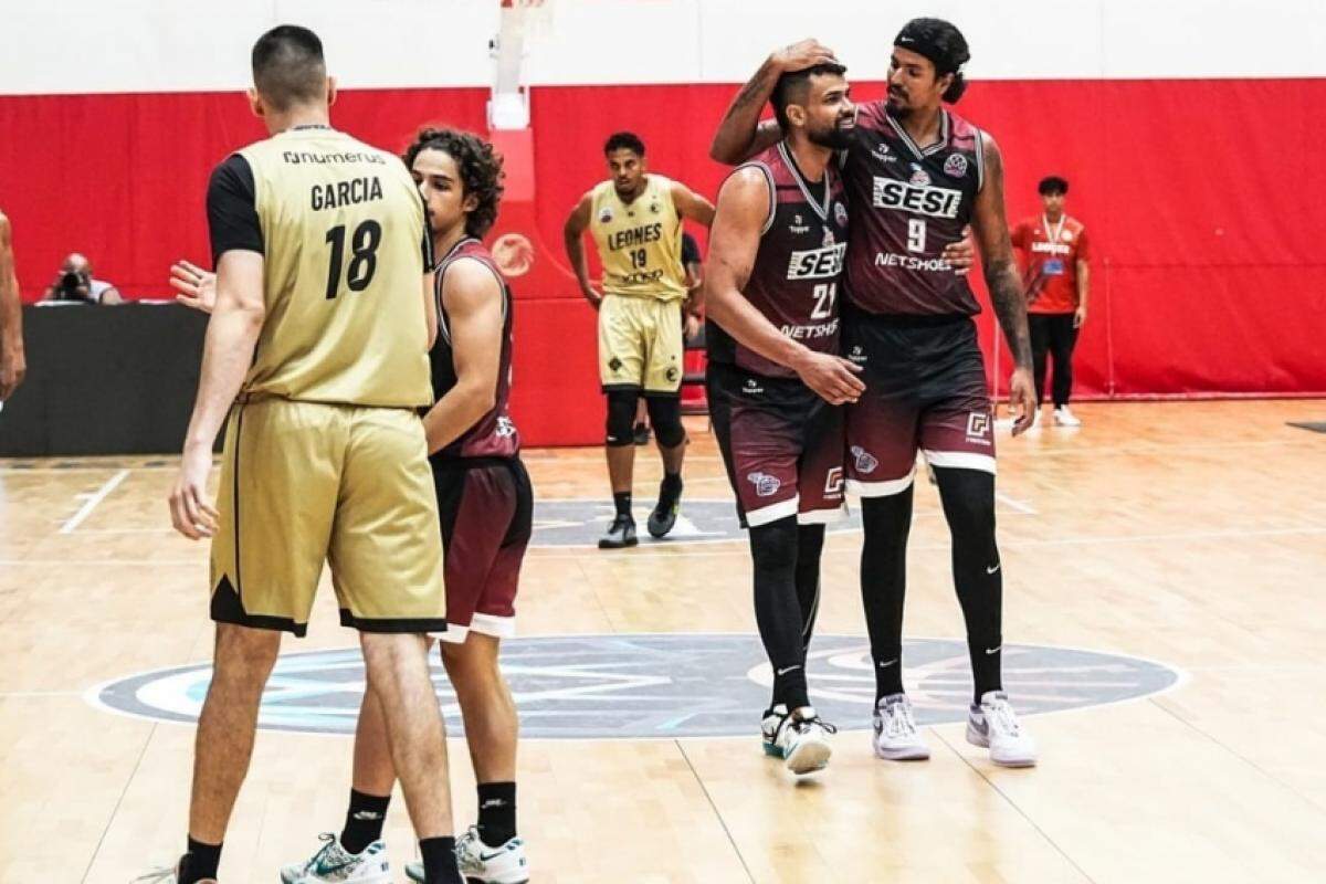 Jogando no Chile, contra o time da Casa Leones de Quilpué, o Sesi Franca Basquete venceu a segunda partida da competição