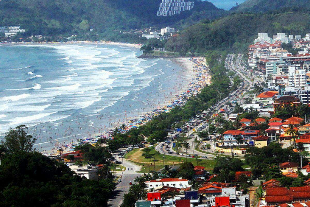 Outra cidade que também registrou números preocupantes foi Ubatuba