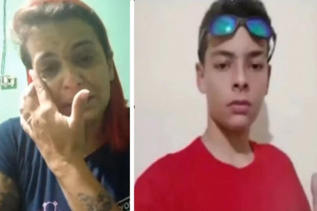 VÍDEO: Grávida, mãe de garoto desaparecido faz apelo na internet