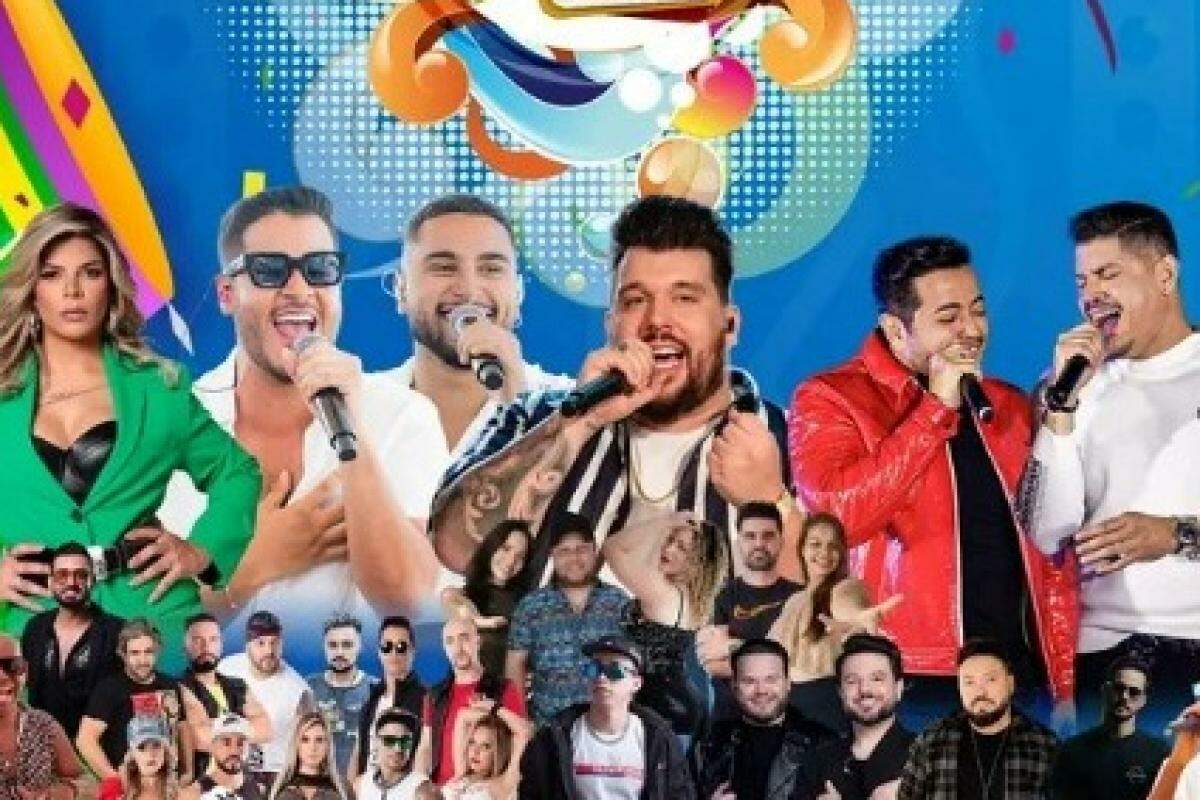 A programação traz atrações para todos os gostos, com shows que vão do sertanejo ao funk