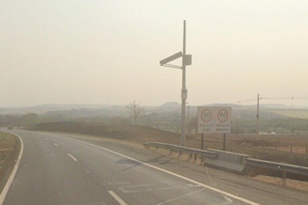 Radar está localizado no km 319 da rodovia SP-334