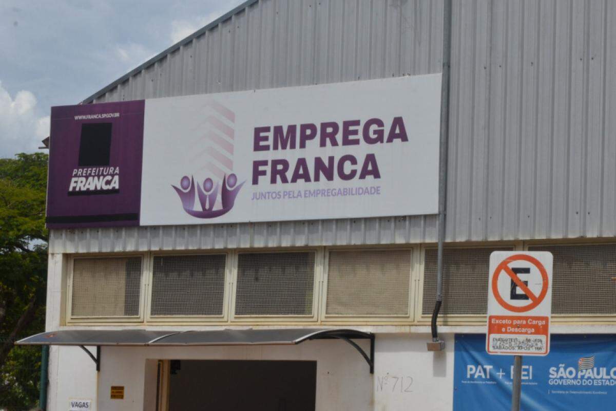 Sede do Emprega Franca, anexa ao Terminal Rodoviário