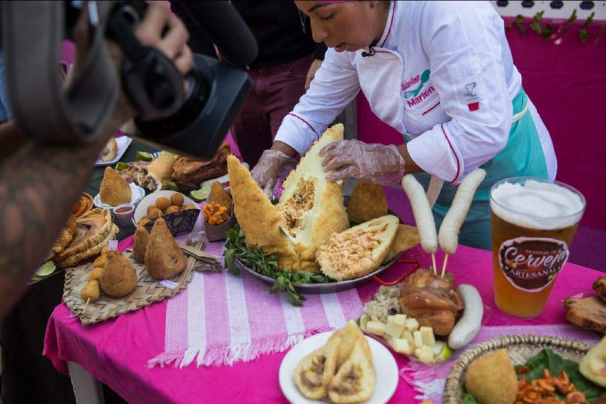 O 1° Festival da Coxinha promete novidades em relação aos sabores, com opções entre salgados e doces