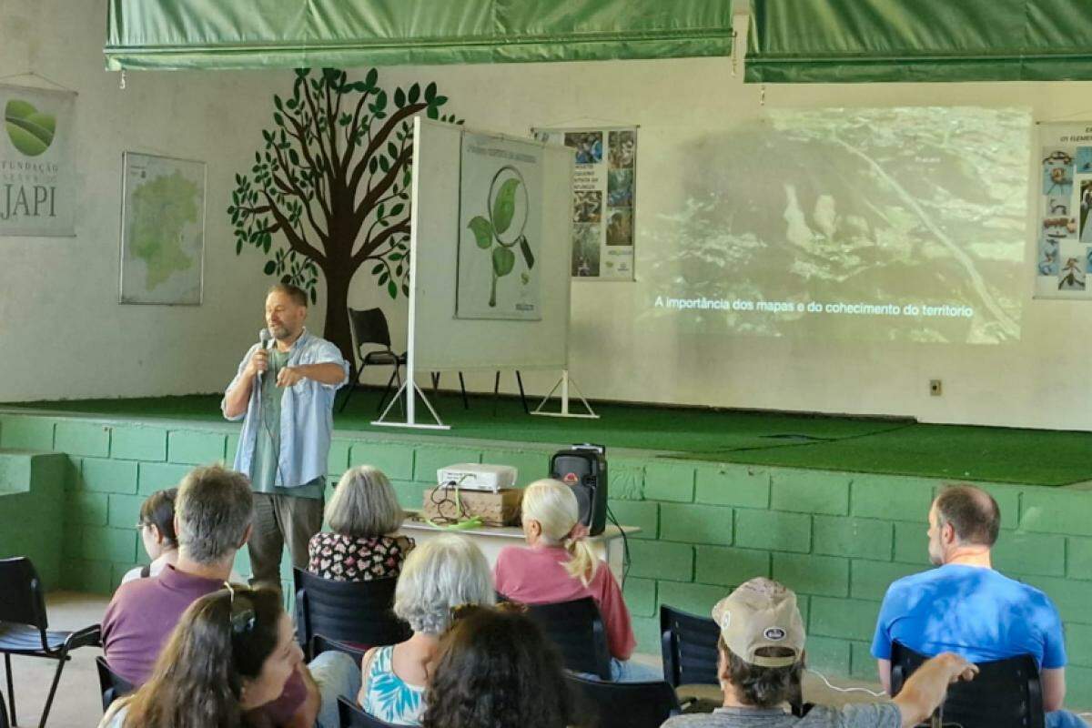 Apresentação das atividades do grupo Monitora Japi