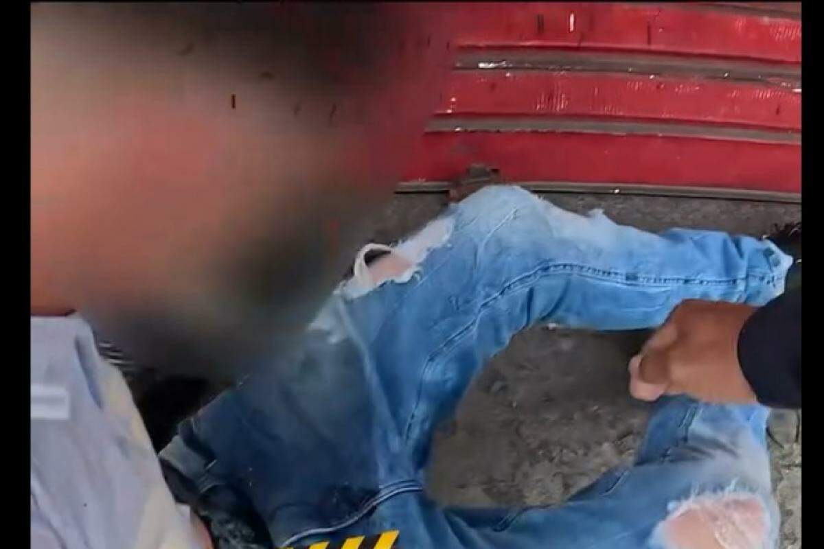 Suspeito urinou na calça ao ser detido pela GCM