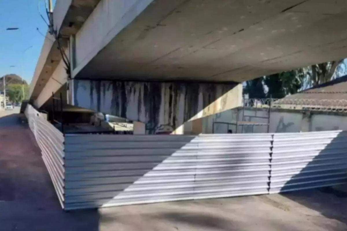 Obra tinha sido iniciada em maio de 2024 e está suspensa desde agosto