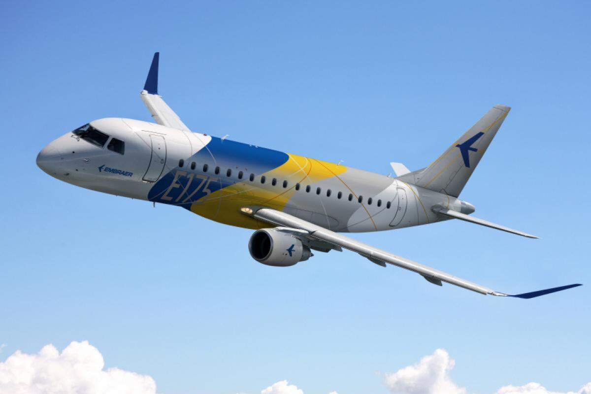 Jato comercial da Embraer