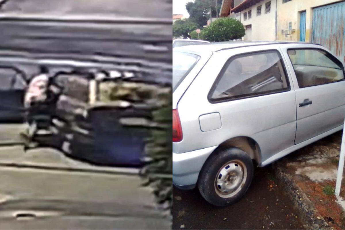 Parati e Gol roubados na porta de casa