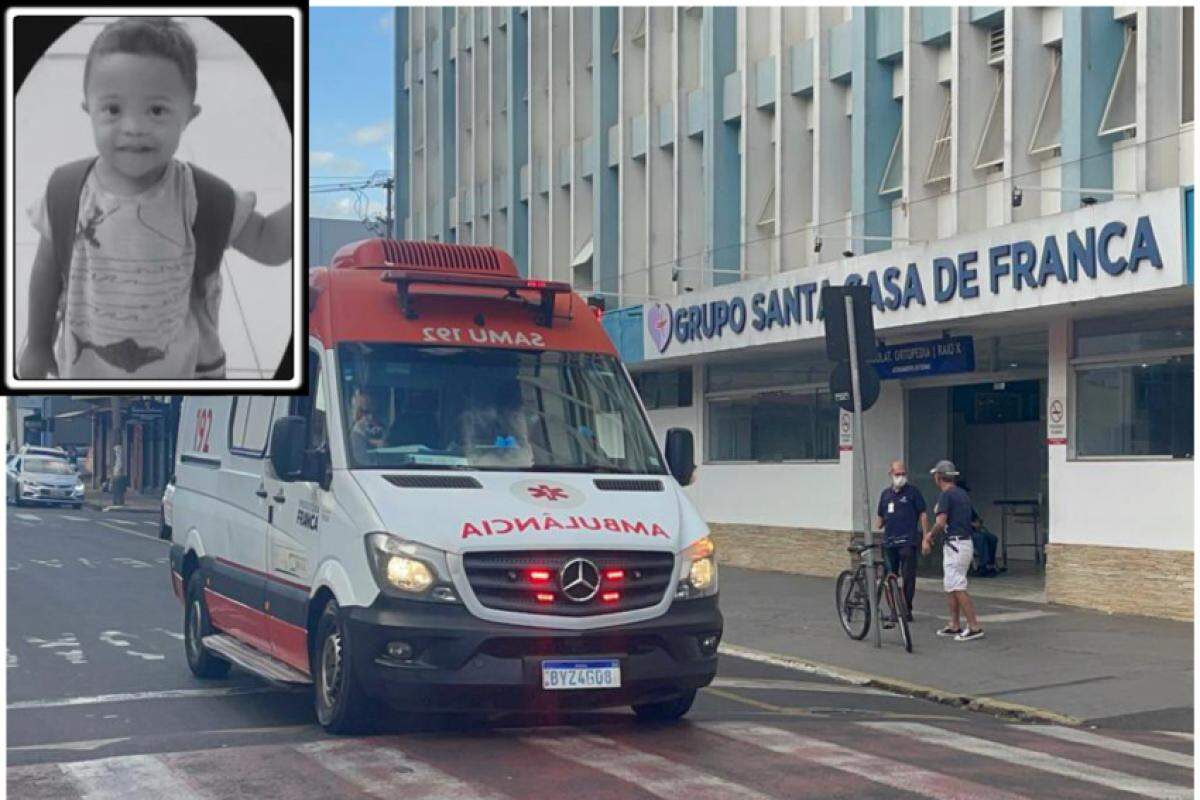 Vinícius Barbosa Ramos, de apenas 3 anos, chegou a ser levado para a Santa Casa 
