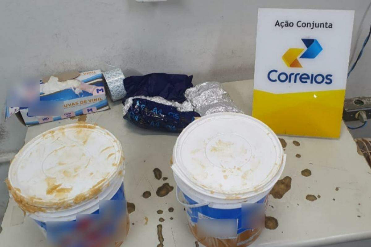 Droga foi encontrada em potes de doce de leite