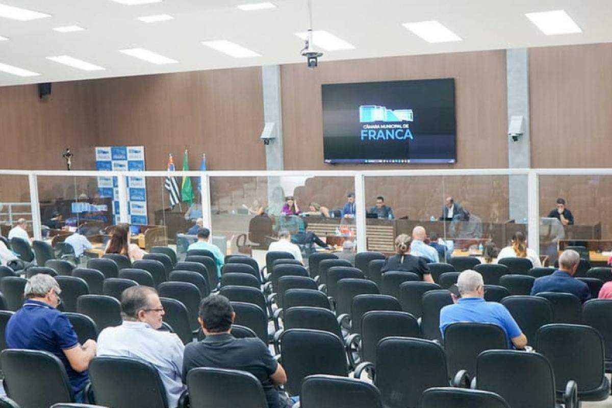 Sessão da Câmara Municipal de Franca desta terça-feira