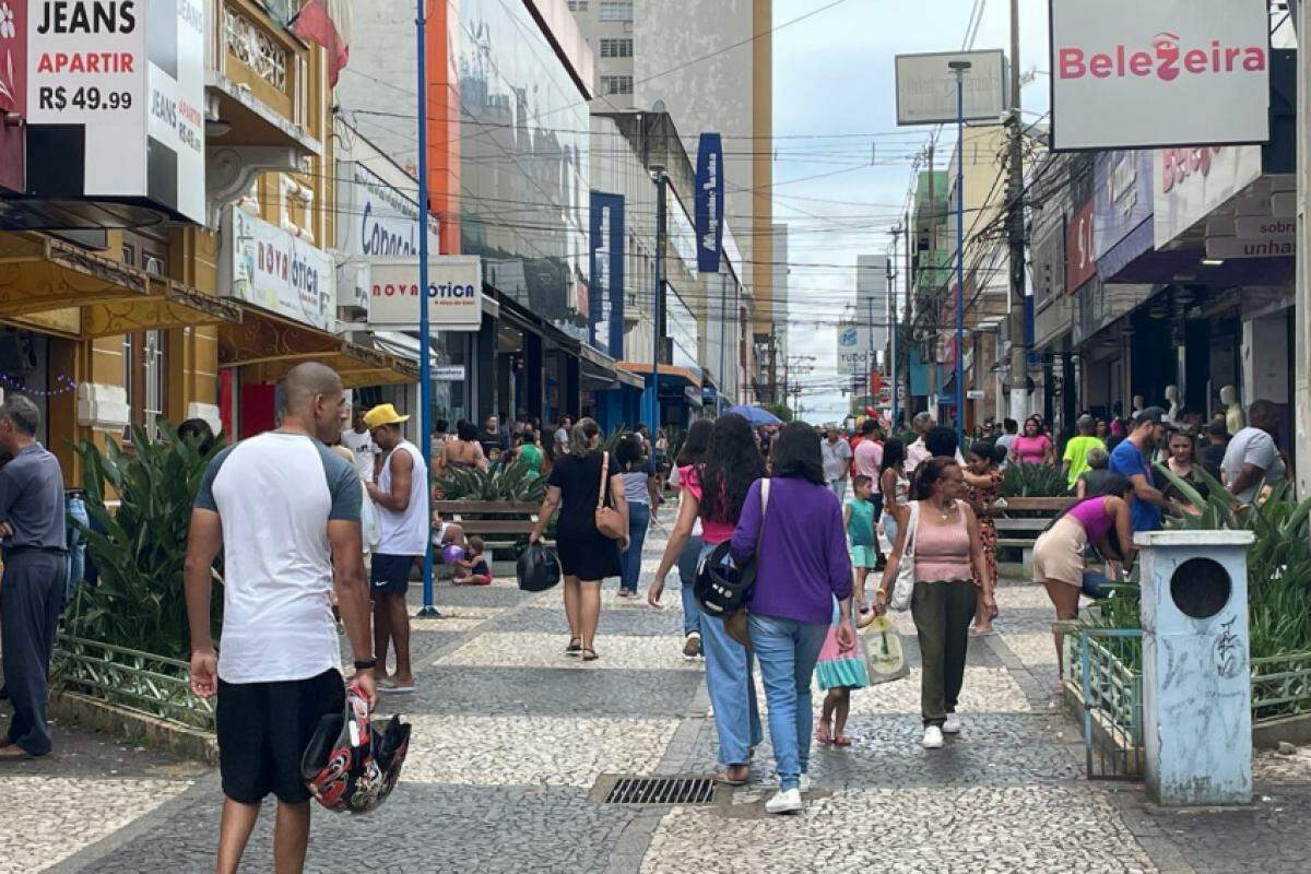 Calçadão do Centro de Franca: veja funcionamento neste feriado prolongado