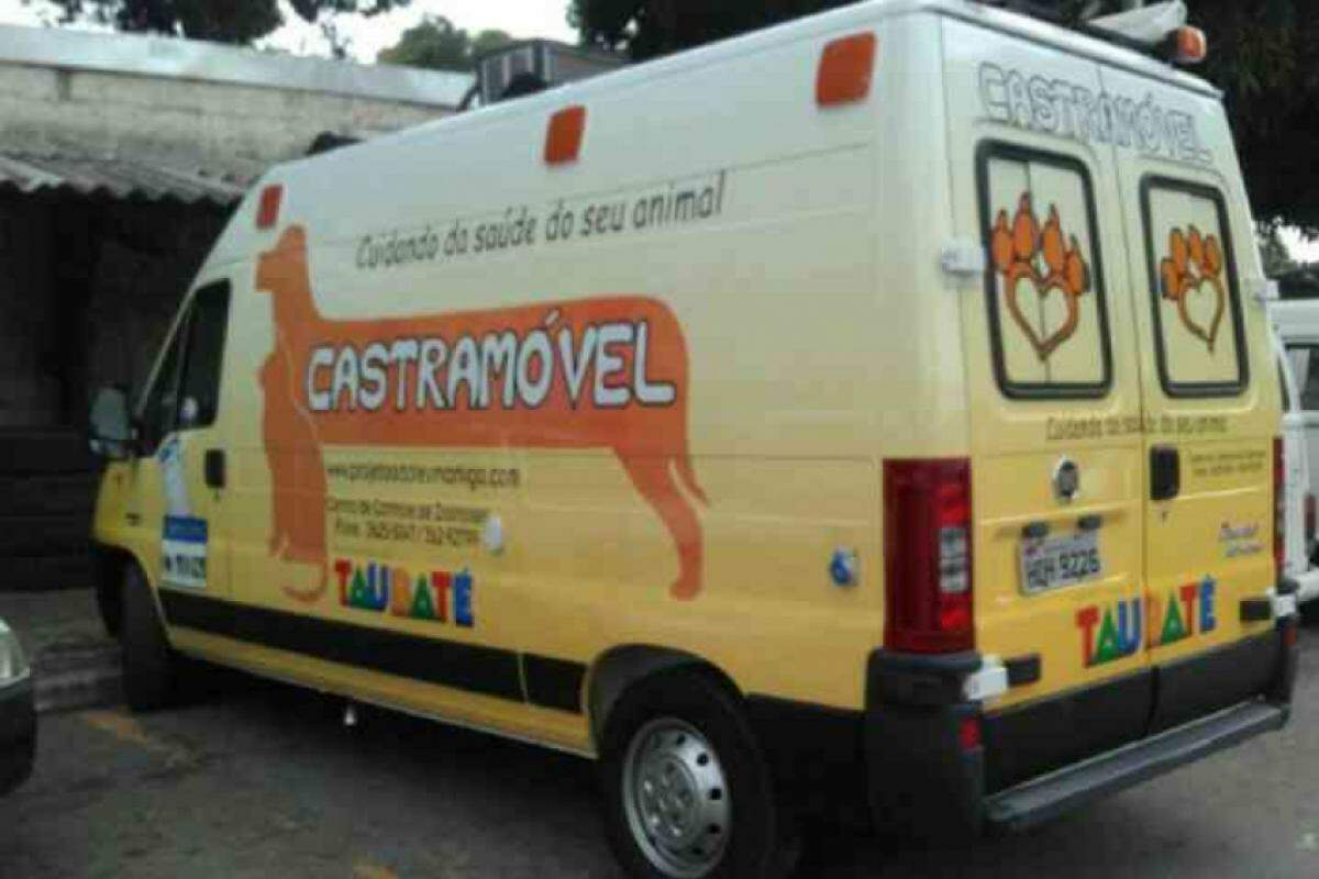 Serviço de castração seria prestado em uma unidade móvel