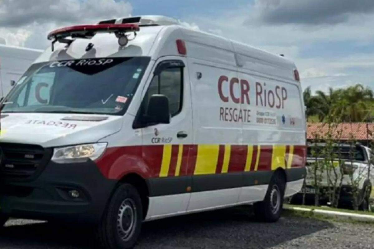 Viatura da CCR Rio SP