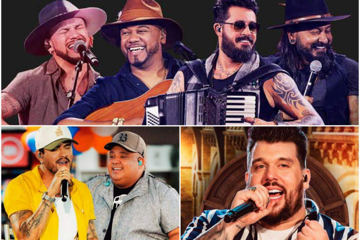 Festa em Ribeirão Corrente terá shows gratuitos durante três dias: Traia Véia, Humberto & Ronaldo e Panda