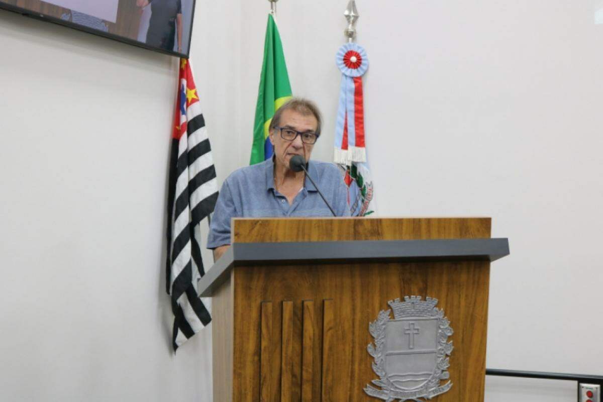 Vereador Batata da Pizzaria (PL), autor de pedido para abertura de novo Programa de Recuperação de Tributos
