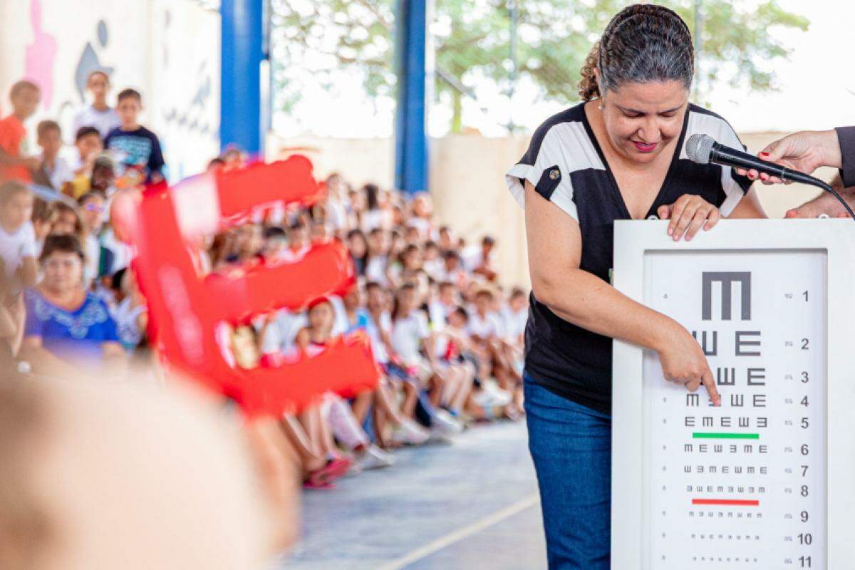 Alunos que precisarem de correção visual receberão óculos gratuitamente