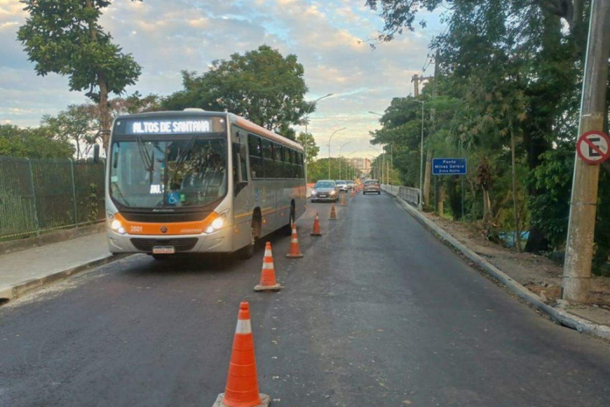 Obra está quase concluída na ponte Minas Gerias
