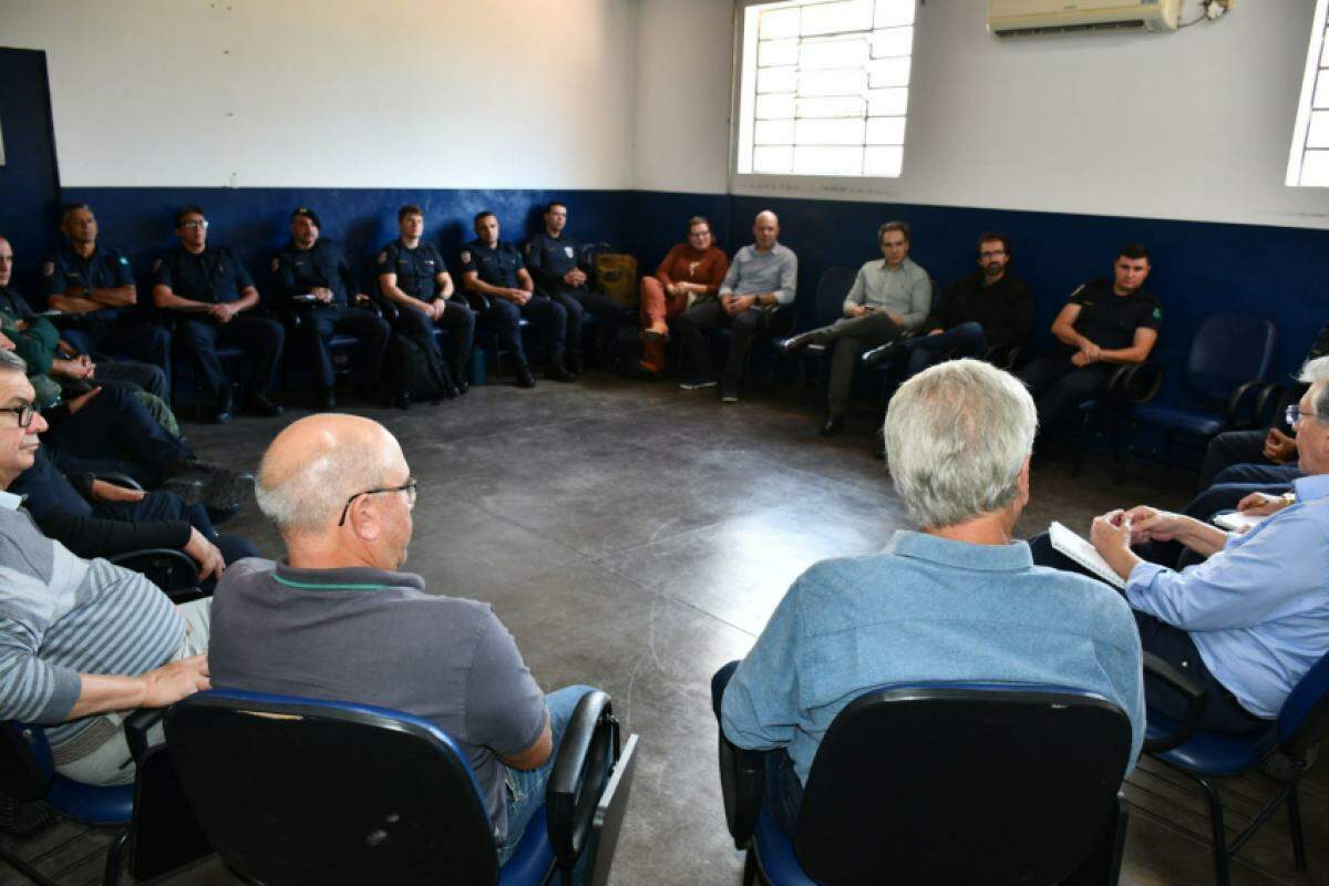 12 guardas participaram da capacitação com especialistas em diversos segmentos ligados às regiões rurais