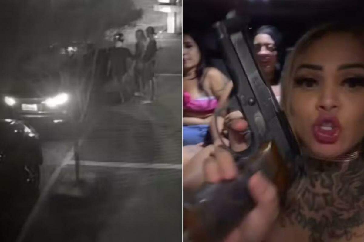Conhecida como ‘Loira da BMW’, Núbia Lima disse que os assaltantes queriam o carro dela