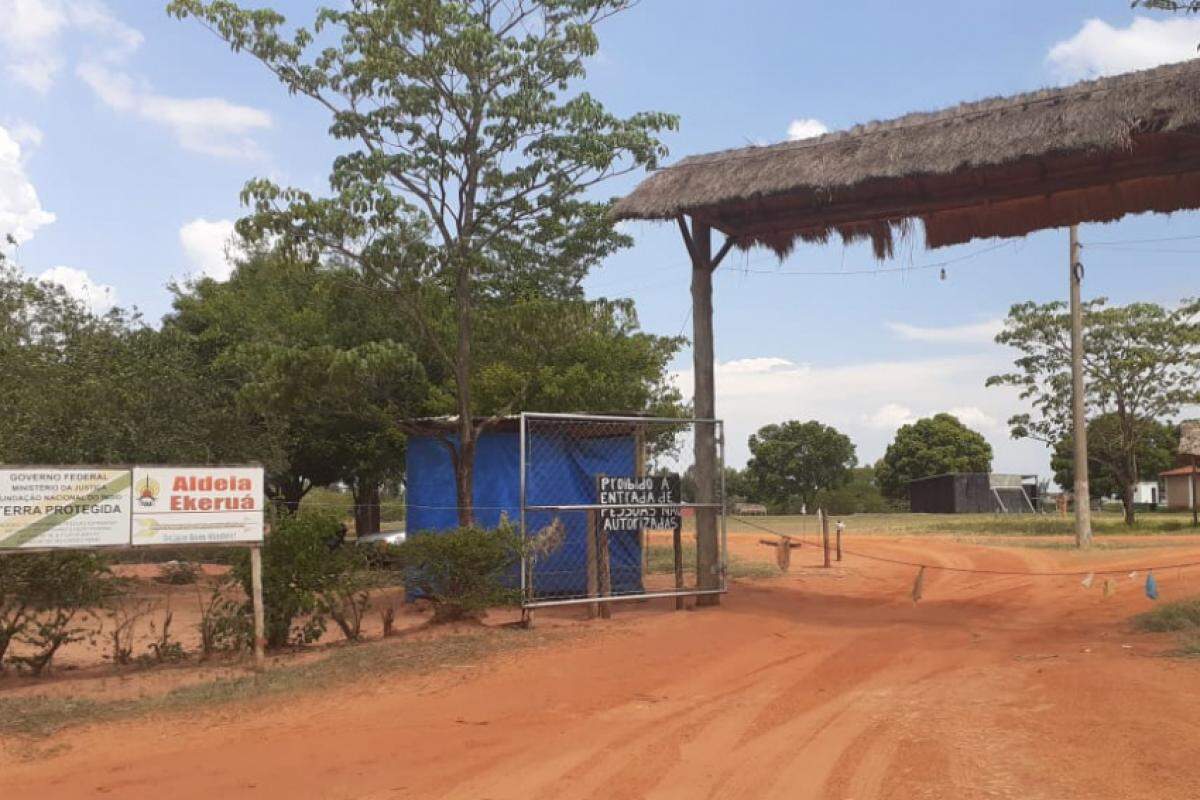 Aldeia Ekeruá fica na Terra Indígena de Araribá, em Avaí