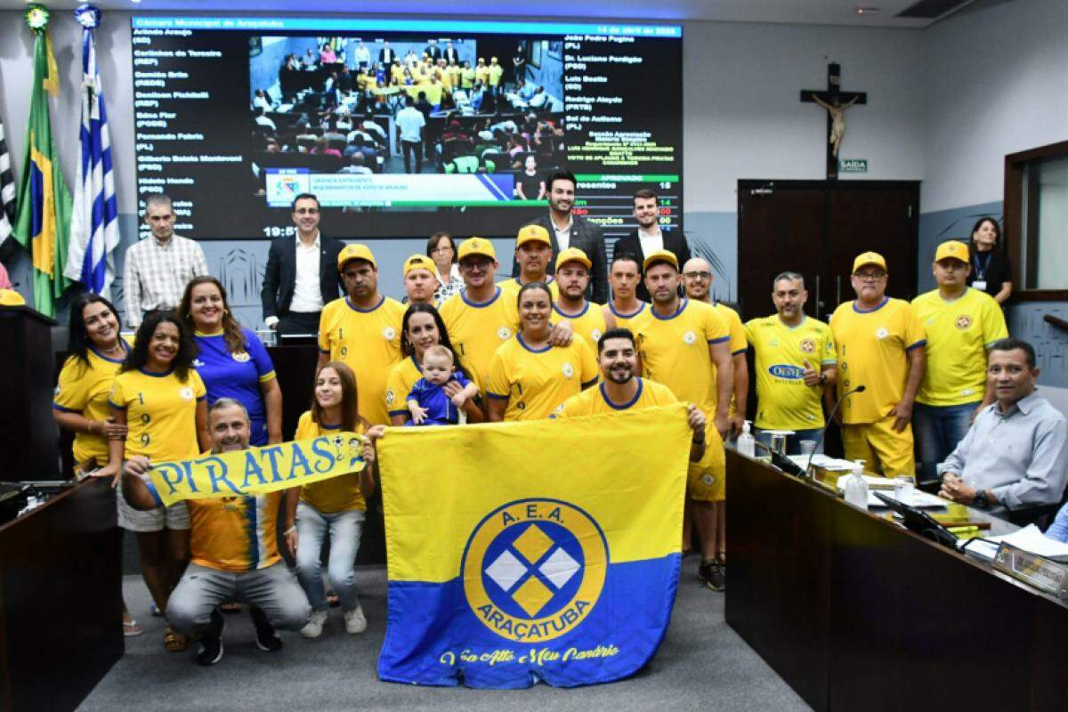 Torcida organizada celebra 35 anos de história com reconhecimento oficial e se prepara para empurrar a AEA em busca da vitória contra o União Barbarense