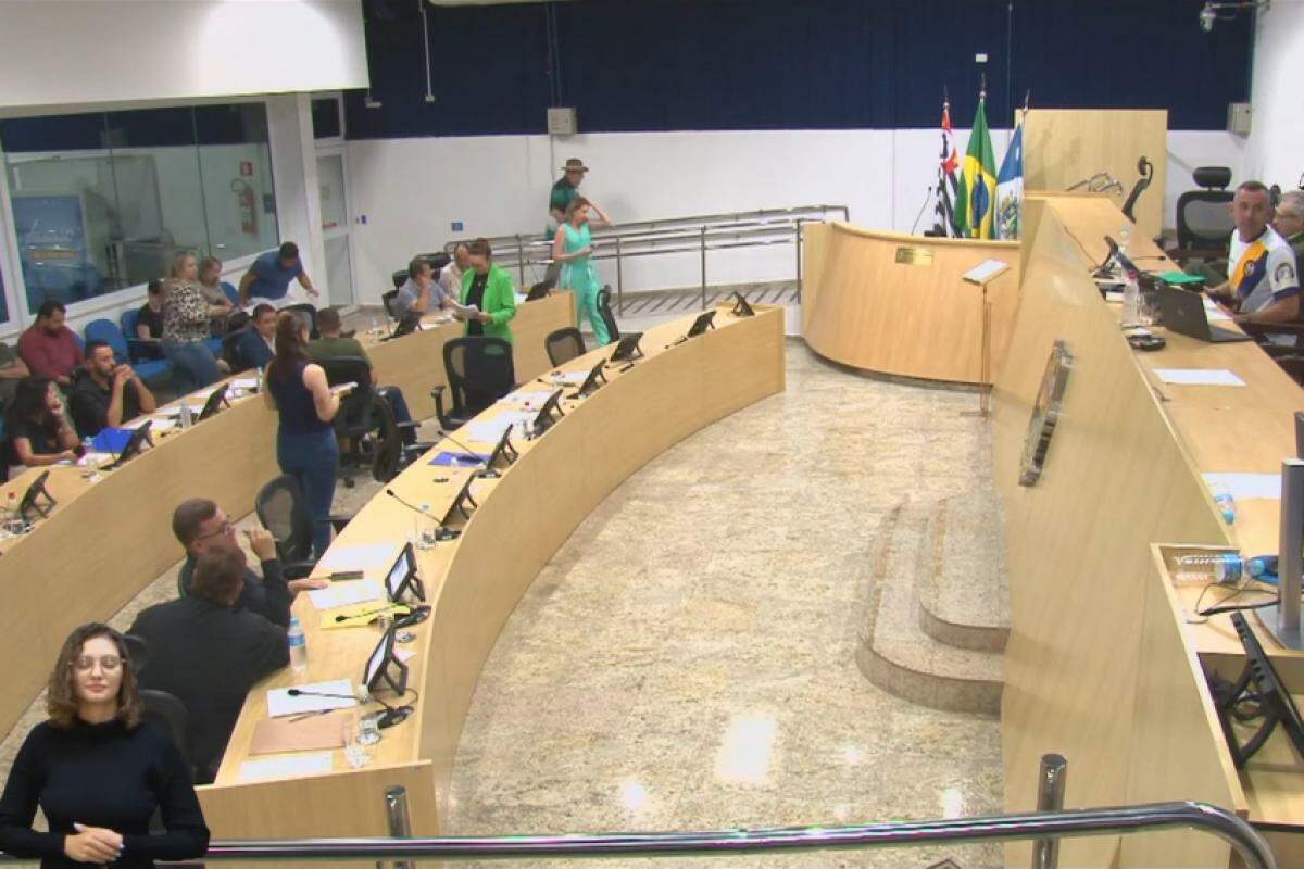 Plenário da Câmara de Taubaté