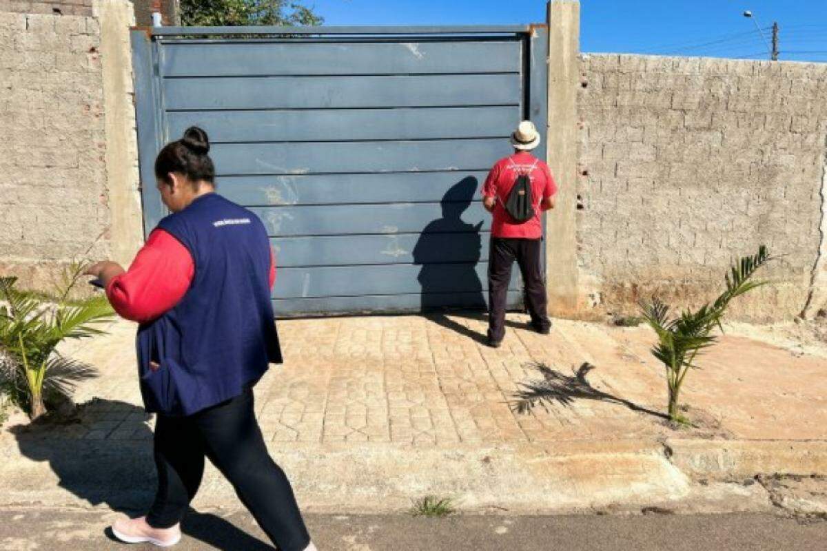 O bairro é o local de maior incidência de casos da doença neste ano no município, com quase metade dos registros