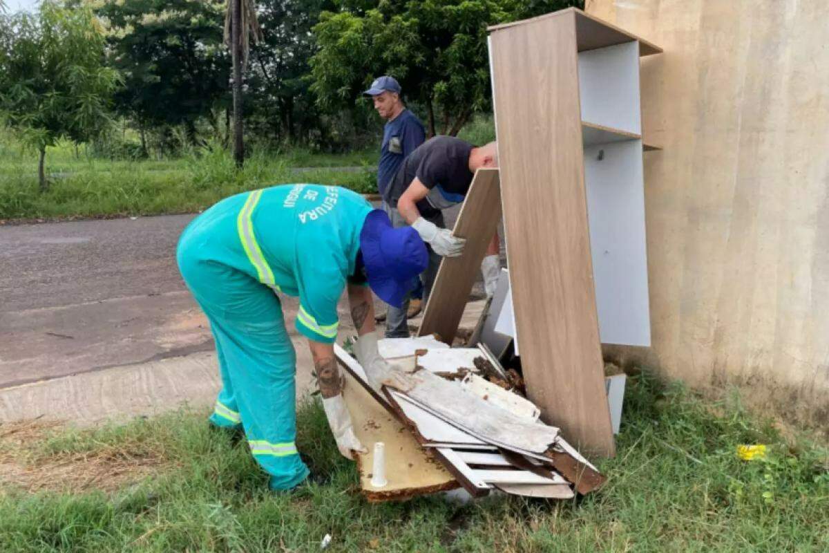 Coleta de inservíveis vai de 9 a 17 de abril e busca combater focos do Aedes aegypti