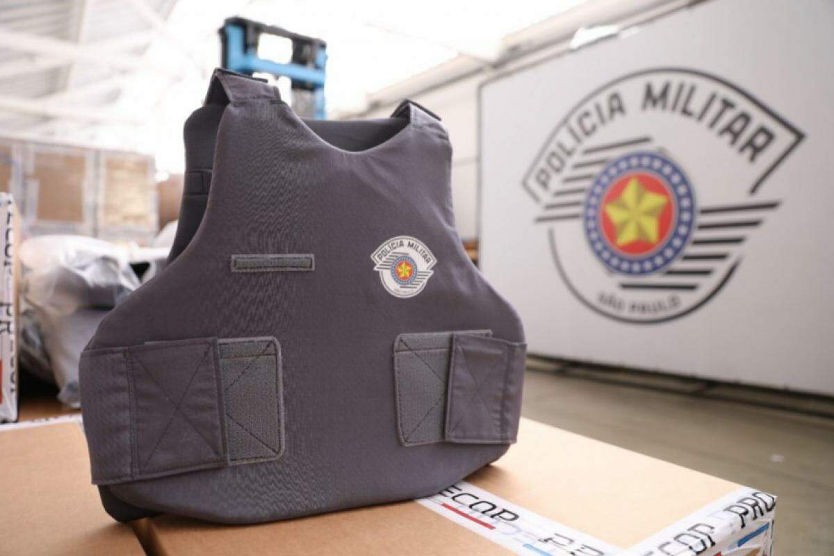 Coletes possuem a mais alta tecnologia para proteger o policial