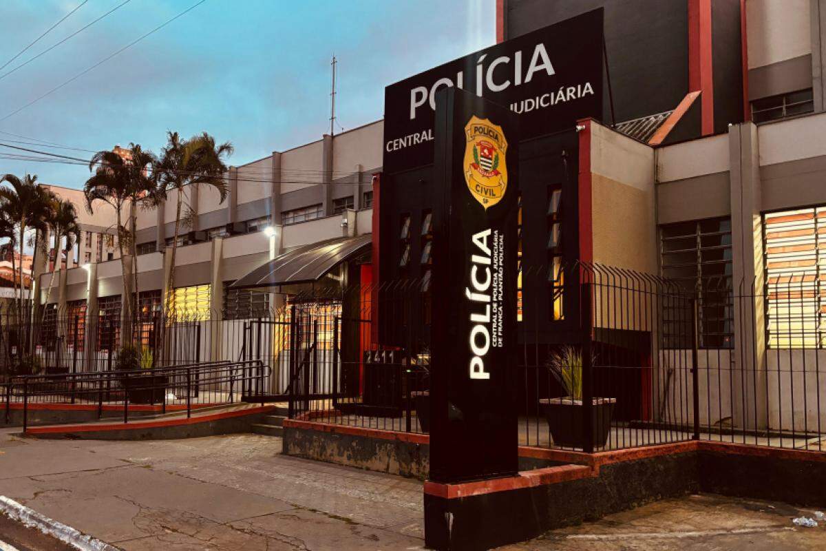 Central de Polícia Judiciária de Franca, onde mulher registrou ocorrência 