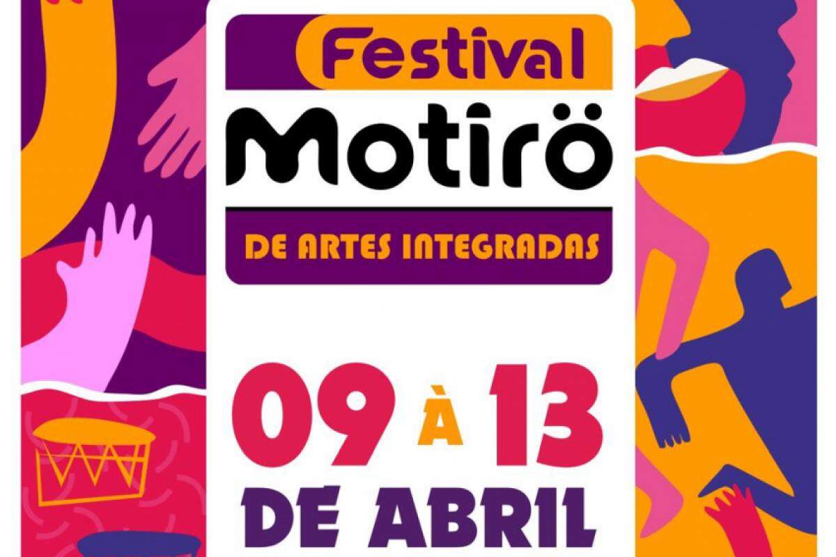 Festival Motirö chega com uma programação vibrante e gratuita: diversas atrações para o público prestigiar e se encantar