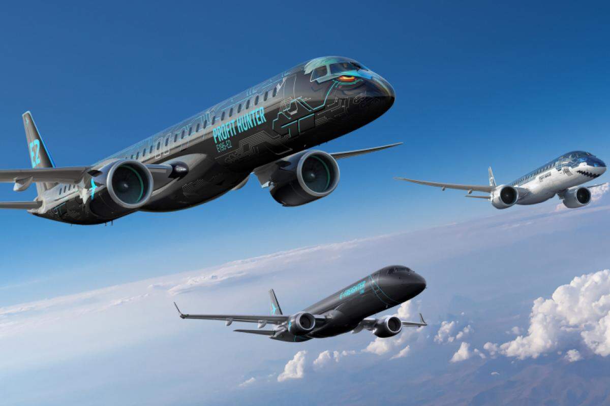 Em novembro de 2024, a Embraer levou seus aviões para participar do Airshow China