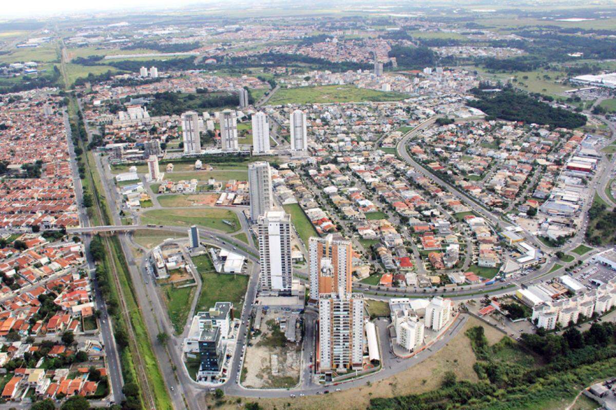 Vista aérea de Taubaté
