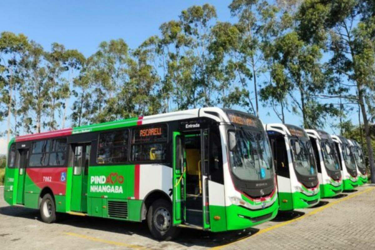 População de Pindamonhangaba ganhou seis novos ônibus da frota do transporte coletivo