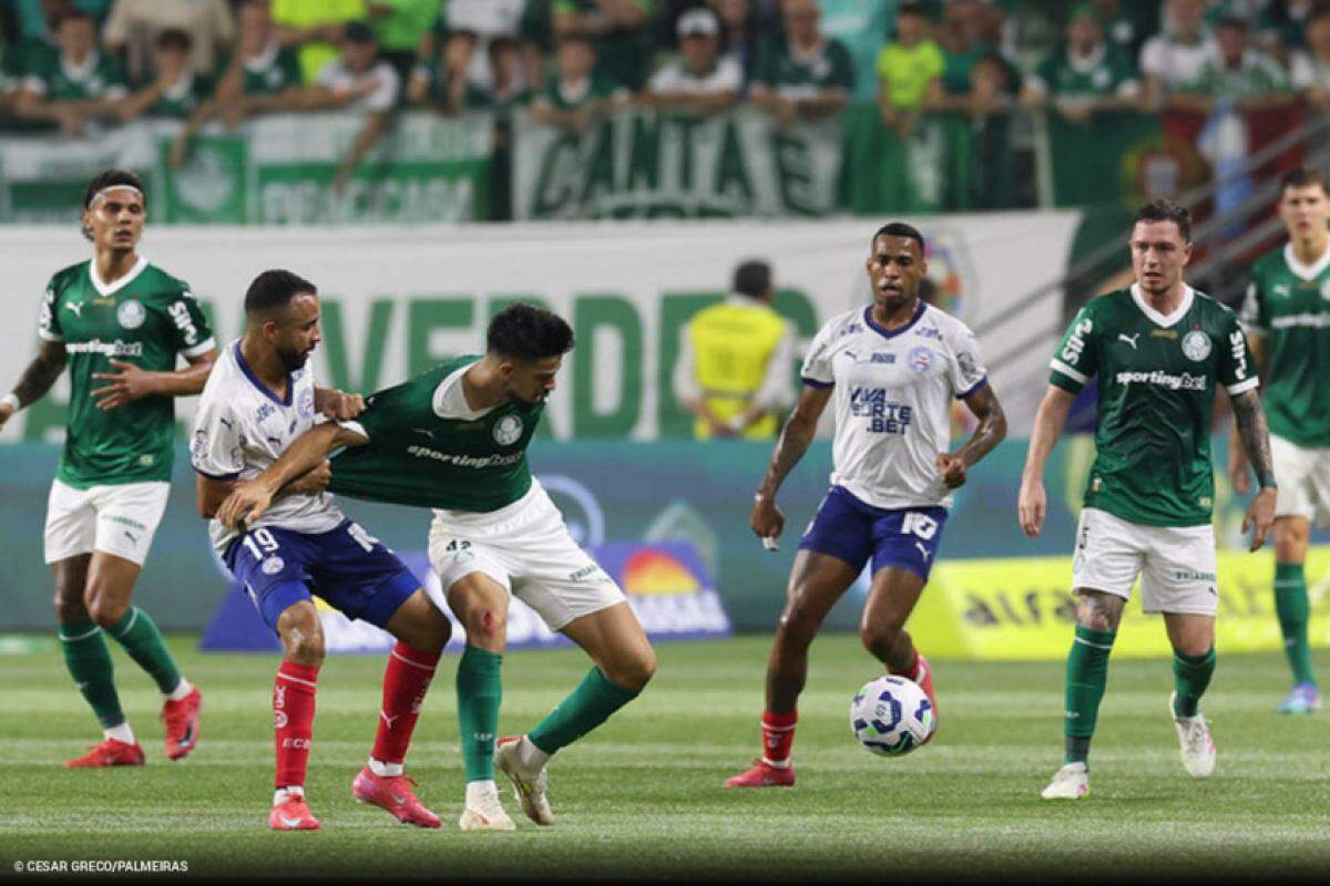 Com o resultado, o Palmeiras perdeu a liderança do Brasileirão para o Flamengo