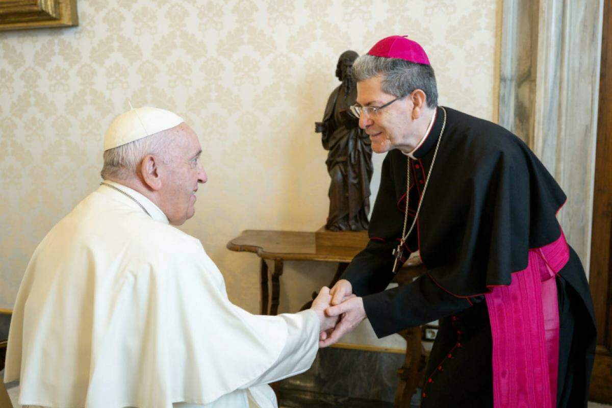 Bispo se encontrou com o Papa três vezes