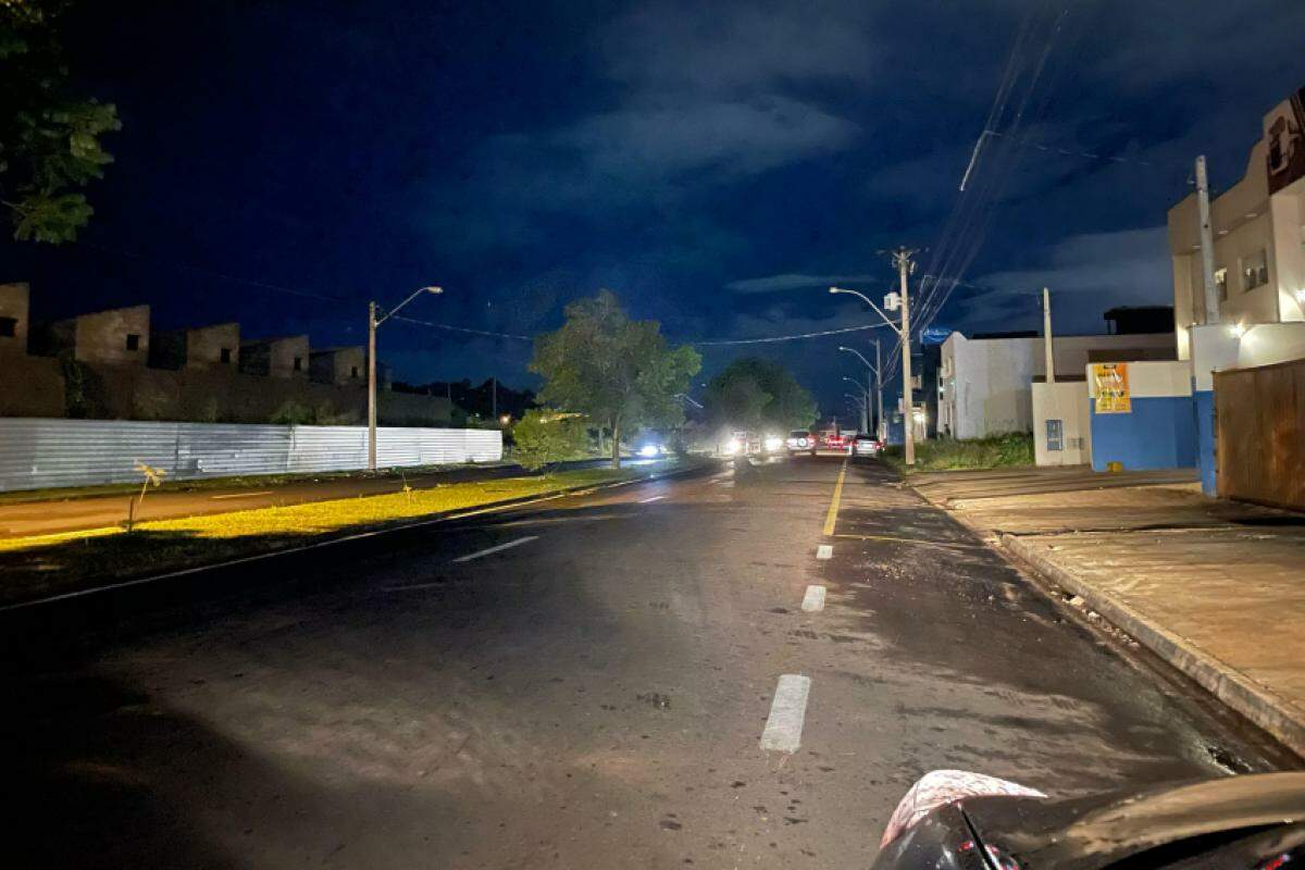 Avenida Segundo Guaraldo, no Jardim Cambuí, nesta sexta-feira