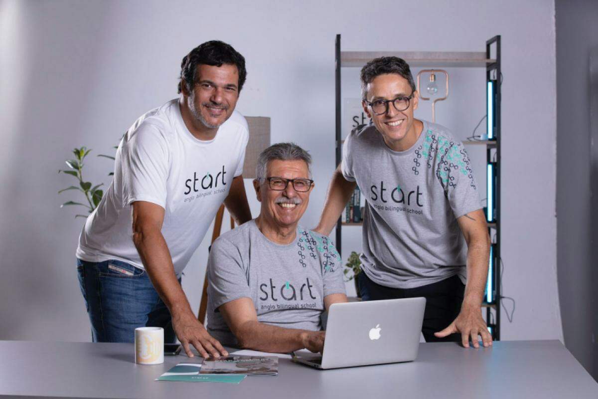 Anísio Spani, Alexandre Spani e Marcelo Perrenoud.